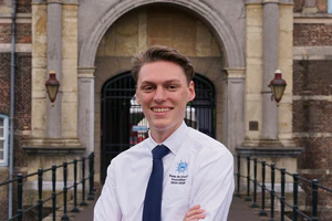 Een foto van voorzitter Sam de Craen