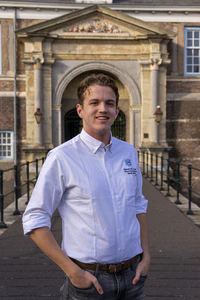 Een foto van vice-voorzitter Simon de Cock